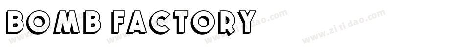 Bomb Factory字体转换